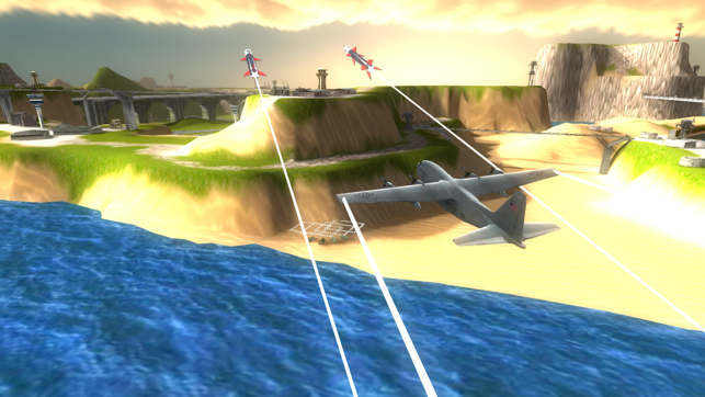 Bomber Plane Simulator 3D Airplane Game(圖4)-速報App