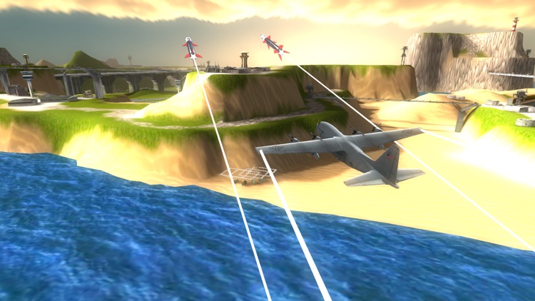 Bomber Plane Simulator 3D Airplane Game screenshot-3