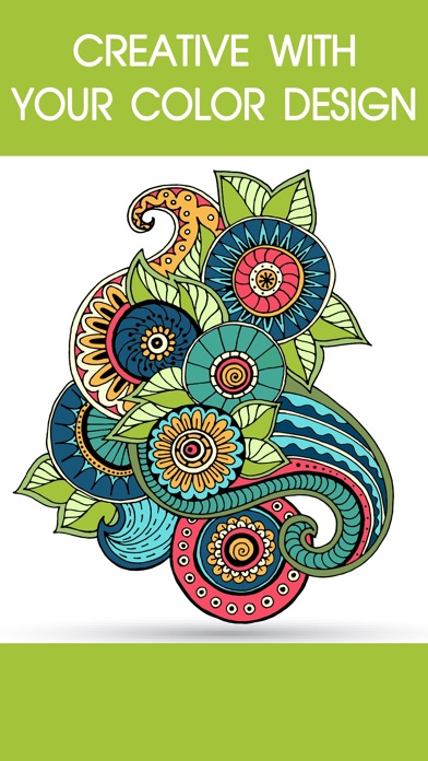 Adult Coloring Book : Free Mandala Color Therapy And Stress Relieving Pages For Adults 1.0 IOS -