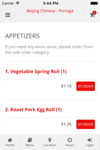 Beijing Chinese Restaurant - Portage Online Ordering screenshot 2
