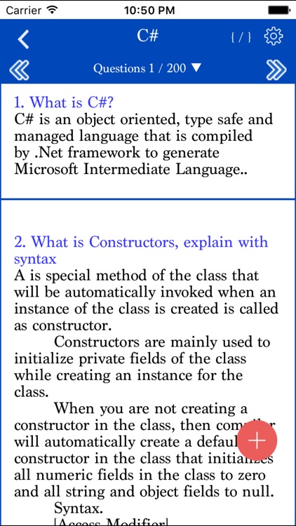 C# Interview Questions