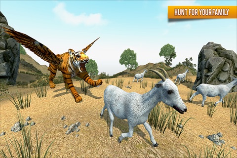 Flying Tiger - Wild Simulator screenshot 2