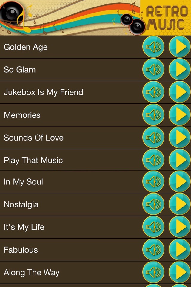 Retro 70's and 80's Music Ringtones and Free Sounds for iPhone screenshot 2