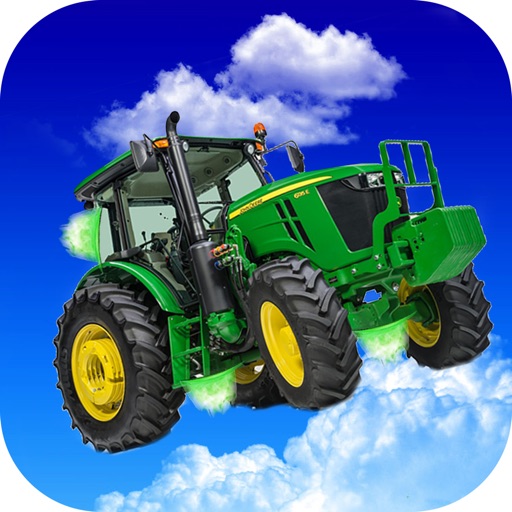 Flying Farm Tractor Simulator Icon