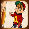 Learning to Draw for Alvin and The Chipmunks