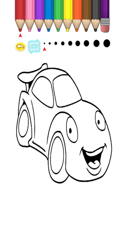 Kids Coloring Book - Cute cartoon Masaomi screenshot-4