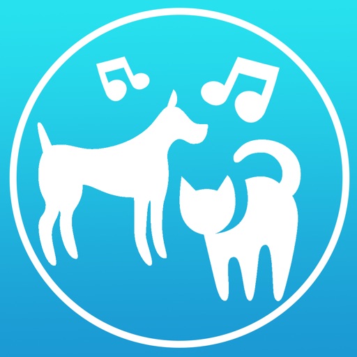 Sound of cat and dog icon