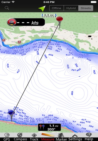 Walen Lakes GPS Nautical Chart screenshot 4