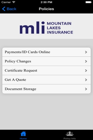 Mountain Lakes Insurance screenshot 4