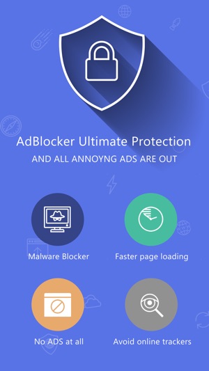 AdBlocker Ultimate Protection - improved ad blocker and prot(圖1)-速報App