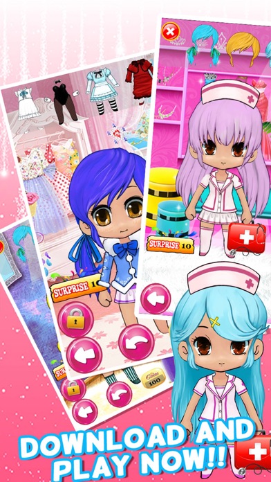 How to cancel & delete Dress Up Chibi Character Games For Teens Girls & Kids Free - kawaii style pretty creator princess and cute anime for girl from iphone & ipad 3