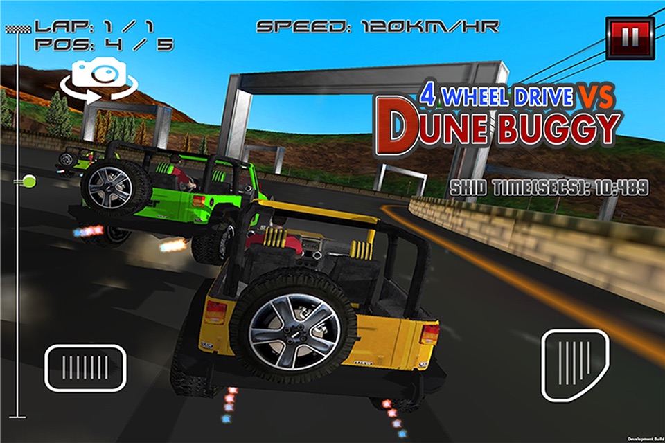 4 Wheel Drive Vs Dune Buggy - Free 3D Racing Game screenshot 4