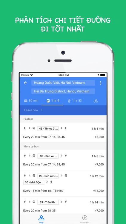 Bản đồ for Google Maps - Bản đồ Việt Nam mới nhất, cập nhật liên tục