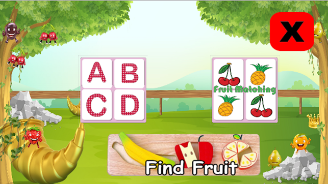 Fruit Splash Match Educational Puzzle Games for Kids lite(圖1)-速報App