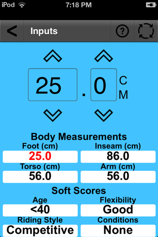 Fit Calculator - náhled