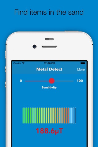 Metal Detect - The Free Metal Detector and Stud Finding App screenshot 3