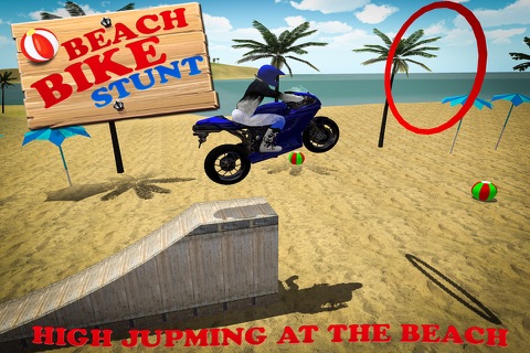 MotoCross Beach Bike Stunt 3D screenshot 4