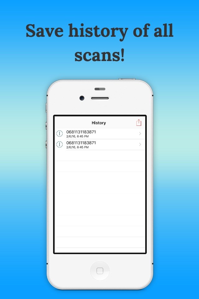 Barcode Reader-scan screenshot 2