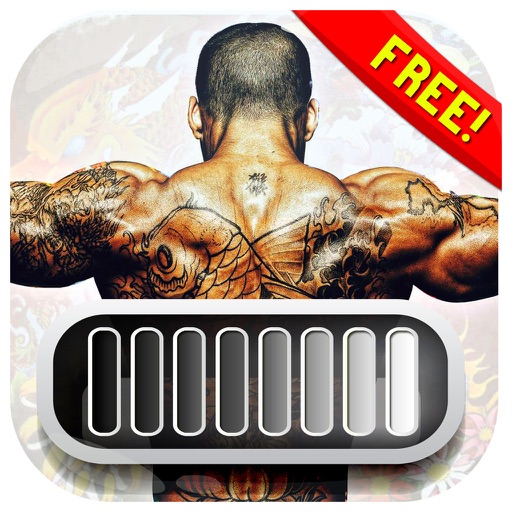 Frame Lock – Tattoo : Screen Maker Photo  Overlays Wallpaper Free Edition icon