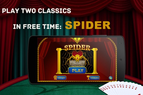 Spider Solitaire - Classic Card Game screenshot 2