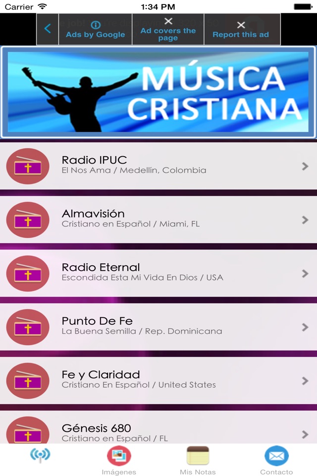 A+ Radios Cristianas Gratis Online - Imagenes Cristianas - screenshot 2
