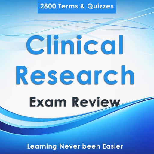 Clinical Research Exam Review : 2800 Concept, Q&A And Notes iOS App