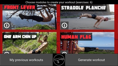 TrainingPal - Calisthenics trainer Screenshot 2