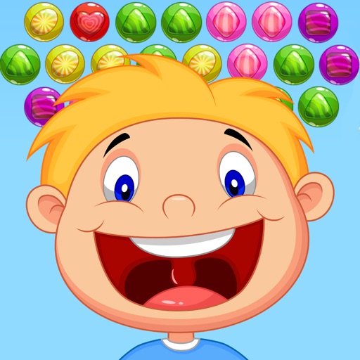 Bubble Shooter Saga - Crush The Candy Pop Games Free HD Icon
