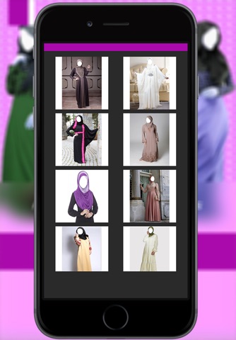 Arab Woman Abayas Photo Suit-Hijab Selfie screenshot 4