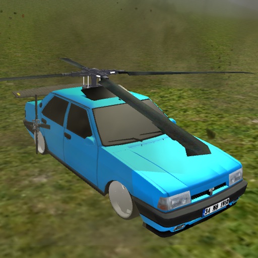Flying Hawk Car Simulator 3D Icon