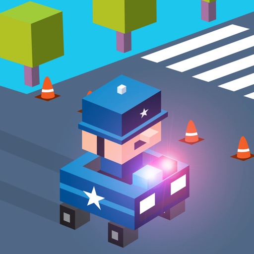Mini Chase Cops - You're wanted! Escape from the police by driving a car icon