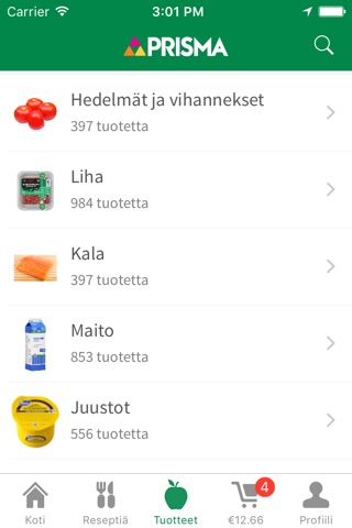 Foodie.fi screenshot 3