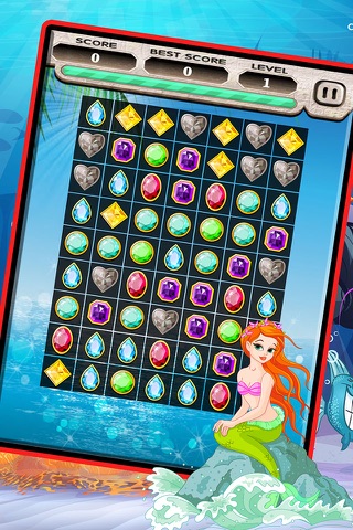 Sea Jewels Star Match 3 Pro screenshot 3