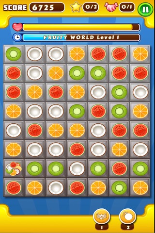 Fruity Word Mission Match 3 screenshot 4