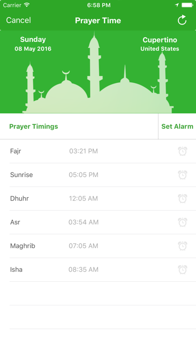 How to cancel & delete Muslim Prayer Times (Free) - أوقات الصلاة with Ramadan Time Table رمضان from iphone & ipad 4