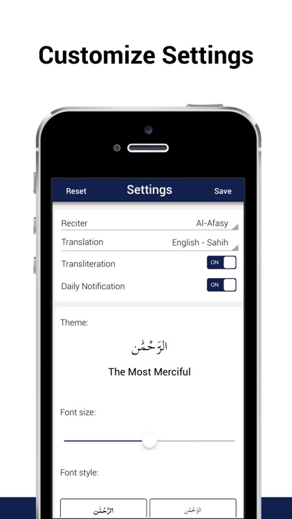 5 Surahs - Mostly read five Surah of Al-Quran with proper Tajweed, 15+ Translations & Recitation screenshot-4