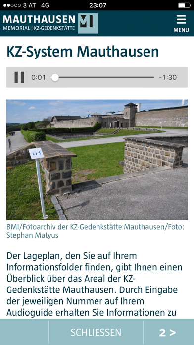 How to cancel & delete Mauthausen Audioguide from iphone & ipad 3
