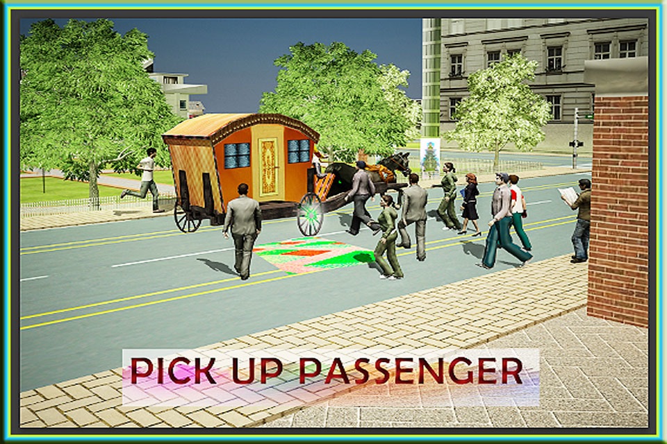 Horse Carriage 2016 Transport Simulator – Real City Horse Cart Driving Adventure screenshot 3