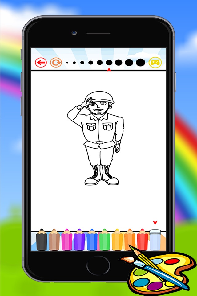 occupations coloring book for kids screenshot 4