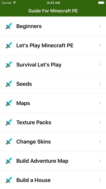 Guide - for Minecraft Pocket Edition (PE)