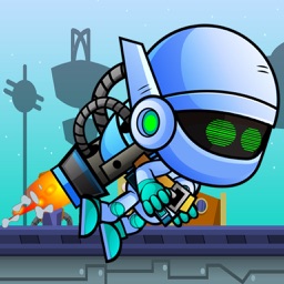 Jetpack Robot - The Endless Flash Runner Game