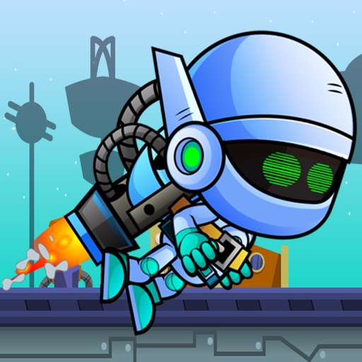 Jetpack Robot - The Endless Flash Runner Game