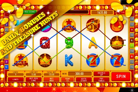 Super Egyptian Slots: Join the digital gambling table and win pharaoh's golden treasures screenshot 3