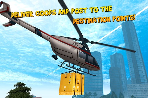 City Helicopter Flight Simulator 3D Full screenshot 3