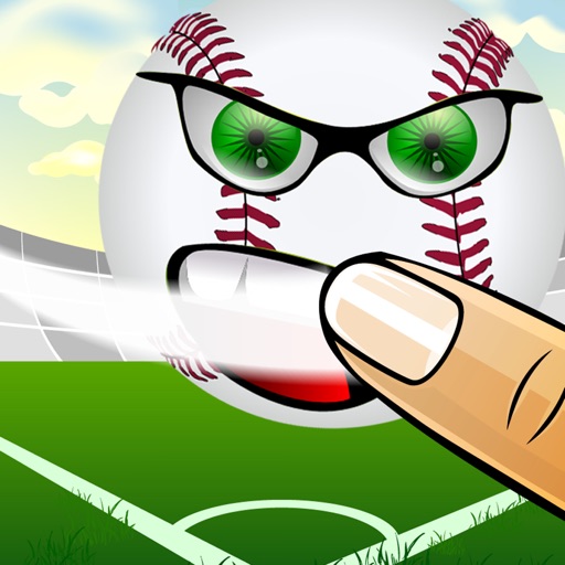 Flick Angry BaseBall iOS App