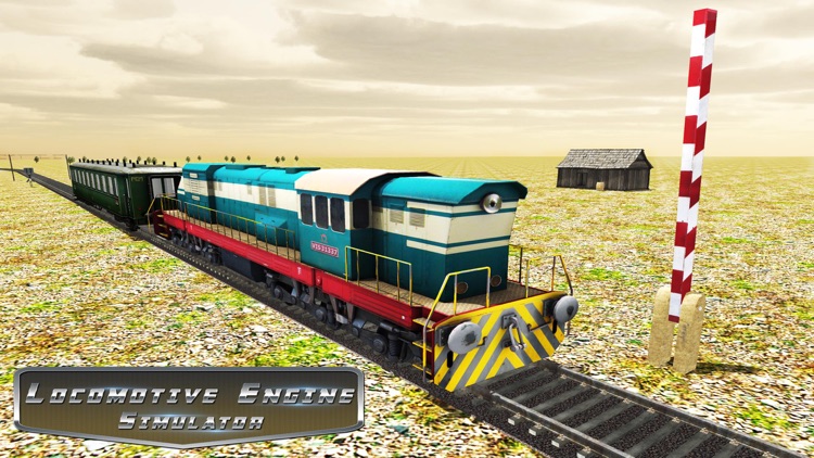 Locomotive Engine Simulator - Realistic Railroad Steam Train Driving Simulation Game