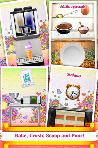 Ice Cream Yogurt Maker! Make Homemade Frozen Food Treats. Swirl, Decorate, Serve and Eat. screenshot 2