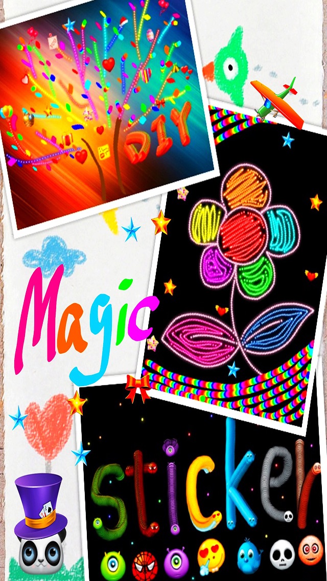 Doodle Style - Magical sticker brush for Kidsのおすすめ画像1