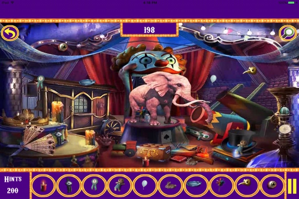 Free Hidden Objects:Circus & Carnival Hidden Object screenshot 3