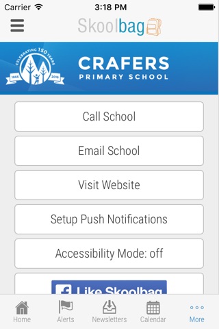 Crafers Primary School - Skoolbag screenshot 4